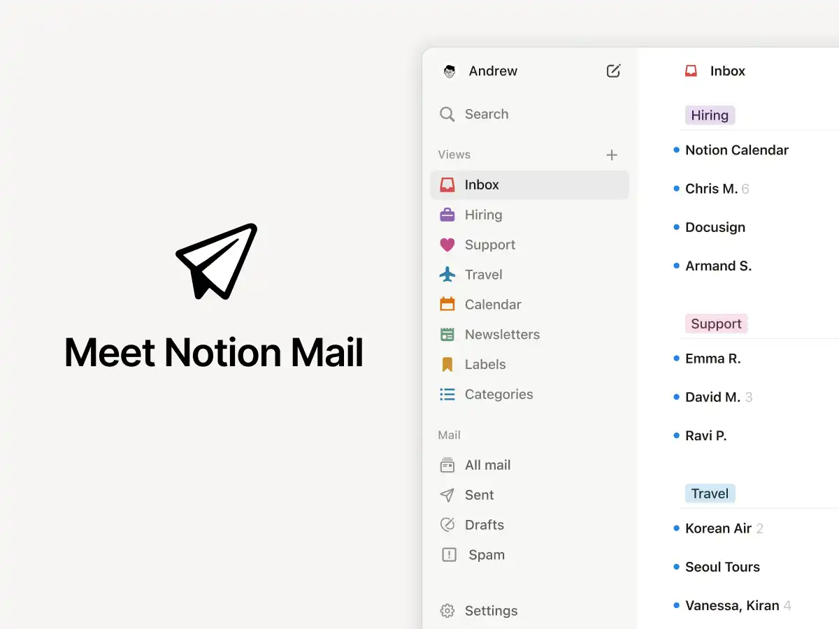 Notion Shuts Down Notion Mail Amidst Rise of AI-Powered Email Management