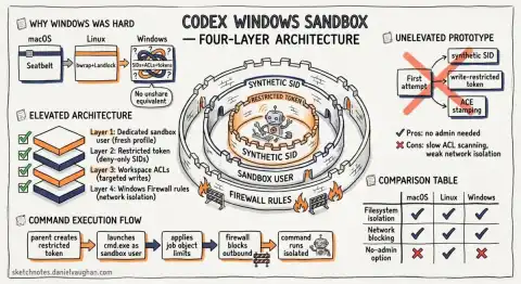 OpenAI Reveals Custom Windows Sandbox Architecture for Codex Coding Agent