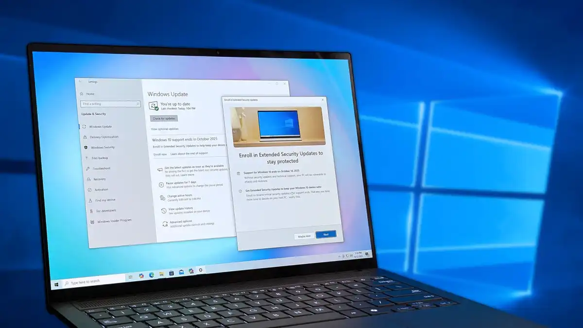 Microsoft Extends Windows 10 Support Until October 2027