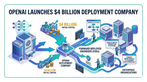 OpenAI Launches $4B Deployment Company for AI Integration in Businesses
