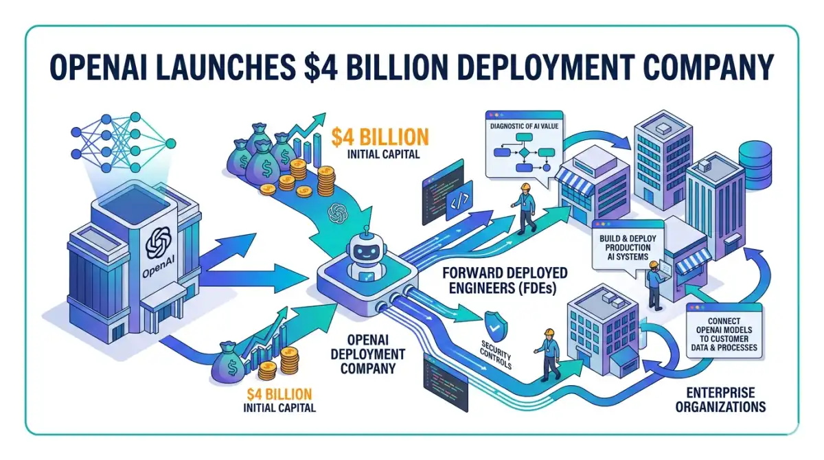 OpenAI Launches $4B Deployment Company for AI Integration in Businesses