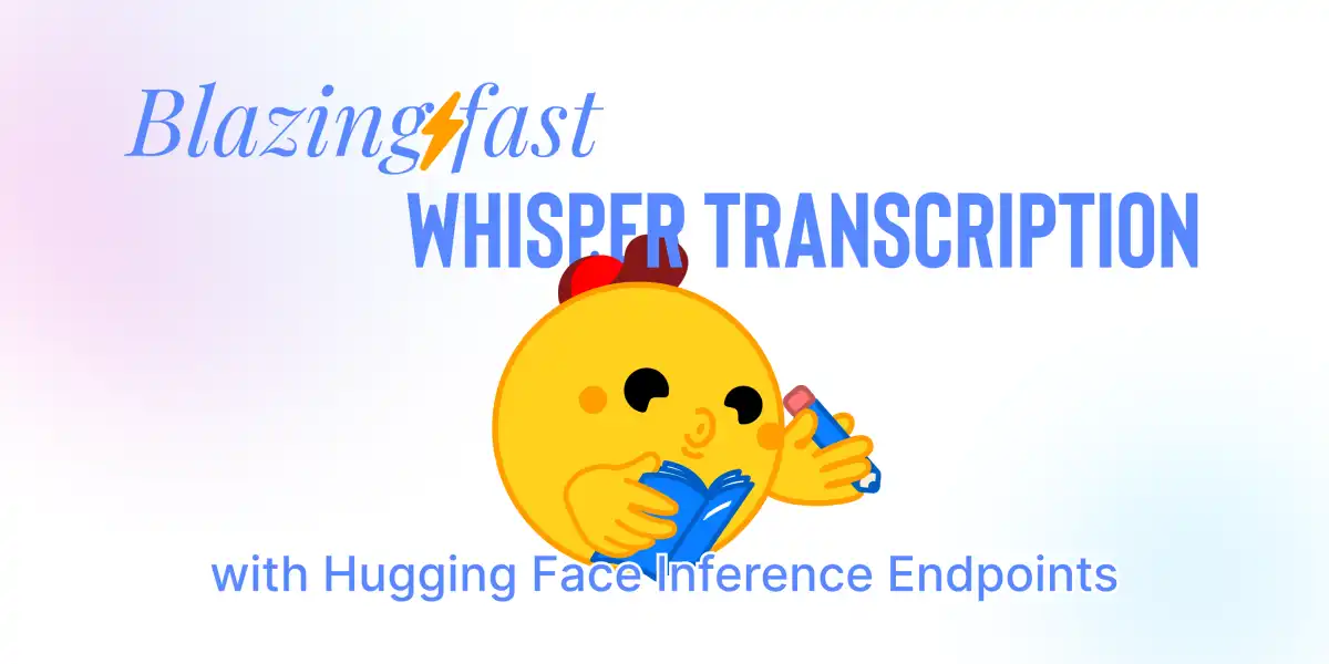 Hugging Face Unveils Faster Whisper Audio Transcription Service
