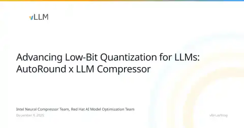Intel's AutoRound: Advanced Quantization Algorithm for LLMs and VLMs