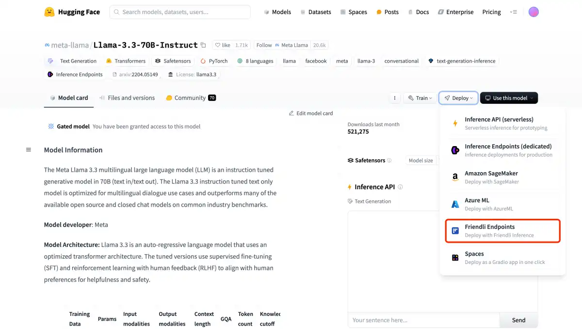 Hugging Face and FriendliAI Partner for Streamlined Generative AI Development