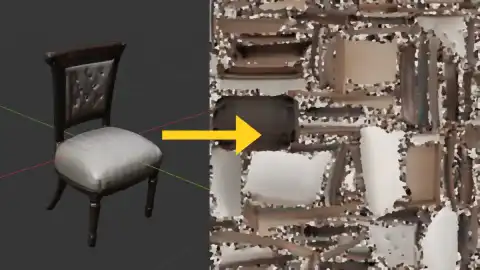 Improving Adult Industry's 3D Content with Vertex-to-Texture Conversion Techniques