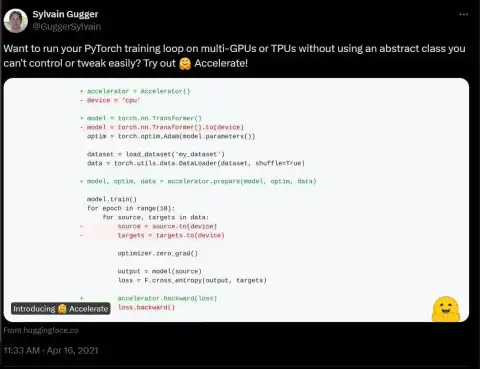 Hugging Face Releases Accelerate 1.0.0: Major Update for Large-Scale PyTorch Training