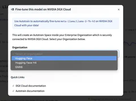 NVIDIA and Hugging Face Launch Train on DGX Cloud for Easy AI Model Training