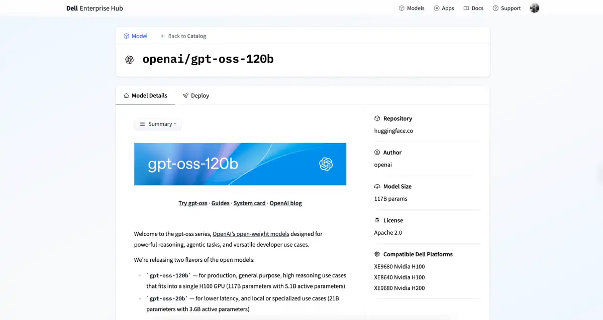OpenAI Releases Powerful gpt-oss Language Models for AI Development