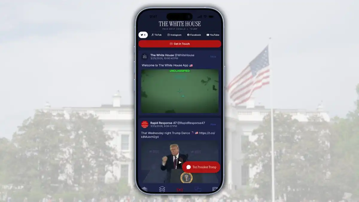White House App Persists on Government Phones Despite Cybersecurity Concerns