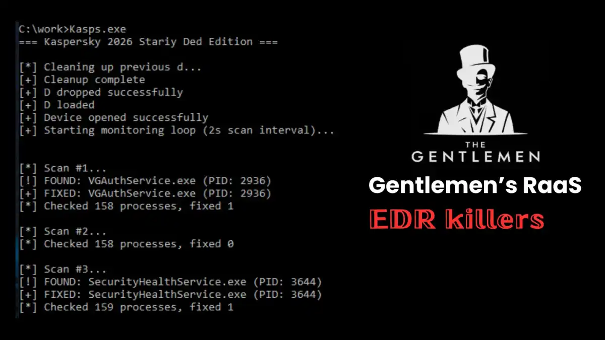 GentleKiller: Sophisticated EDR-killing Framework Used by Ransomware Gang