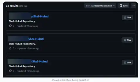 Shai-Hulud Worm Infects NPM Packages, Steals Credentials