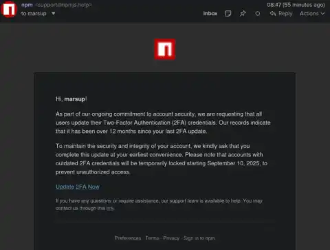 NPM Security Breach Compromises 18 JavaScript Code Packages