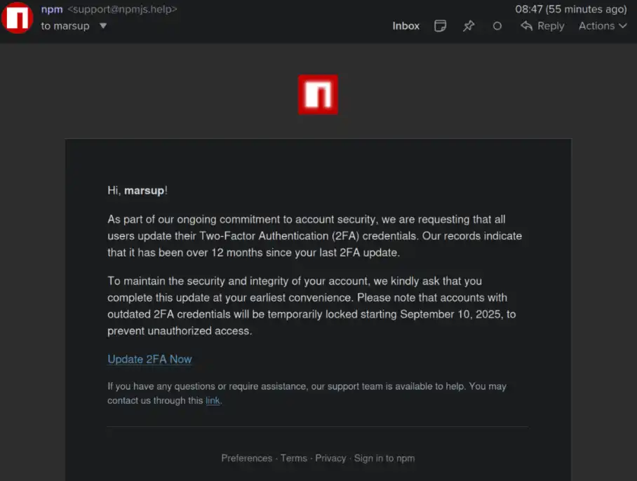 NPM Security Breach Compromises 18 JavaScript Code Packages