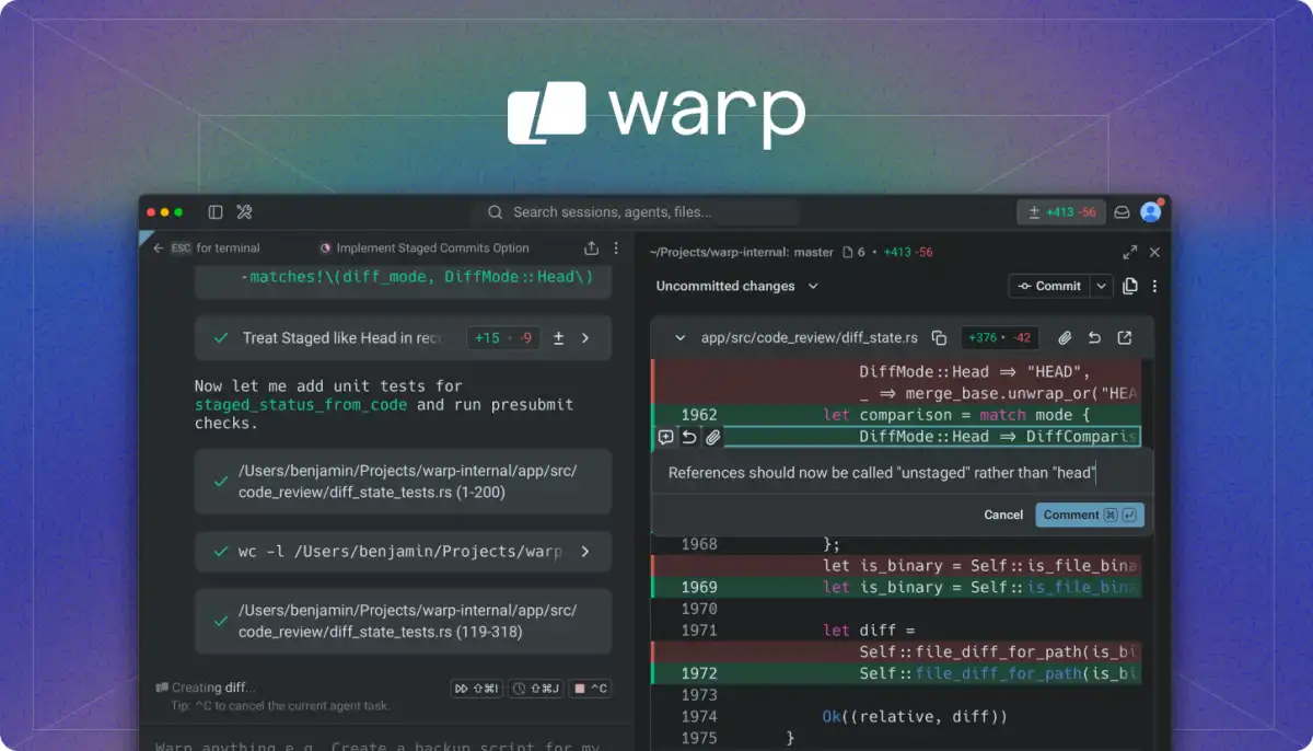 Revolutionary Warp Open-Source Platform Leverages GPT Models for Developer Workflow